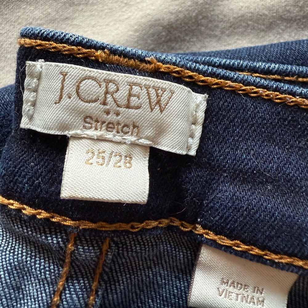 J. Crew Dark Blue Stretch Jeans